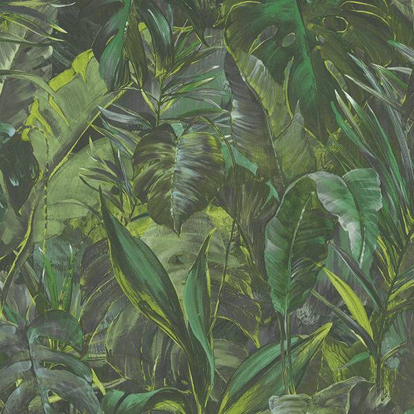 Muster Tapete grüner Dschunger